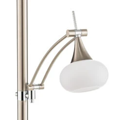 BANKAMP Opera Lampadaire Indirect Nickel -EGLO || By Rydens || Lucande Soldes 1572078 5