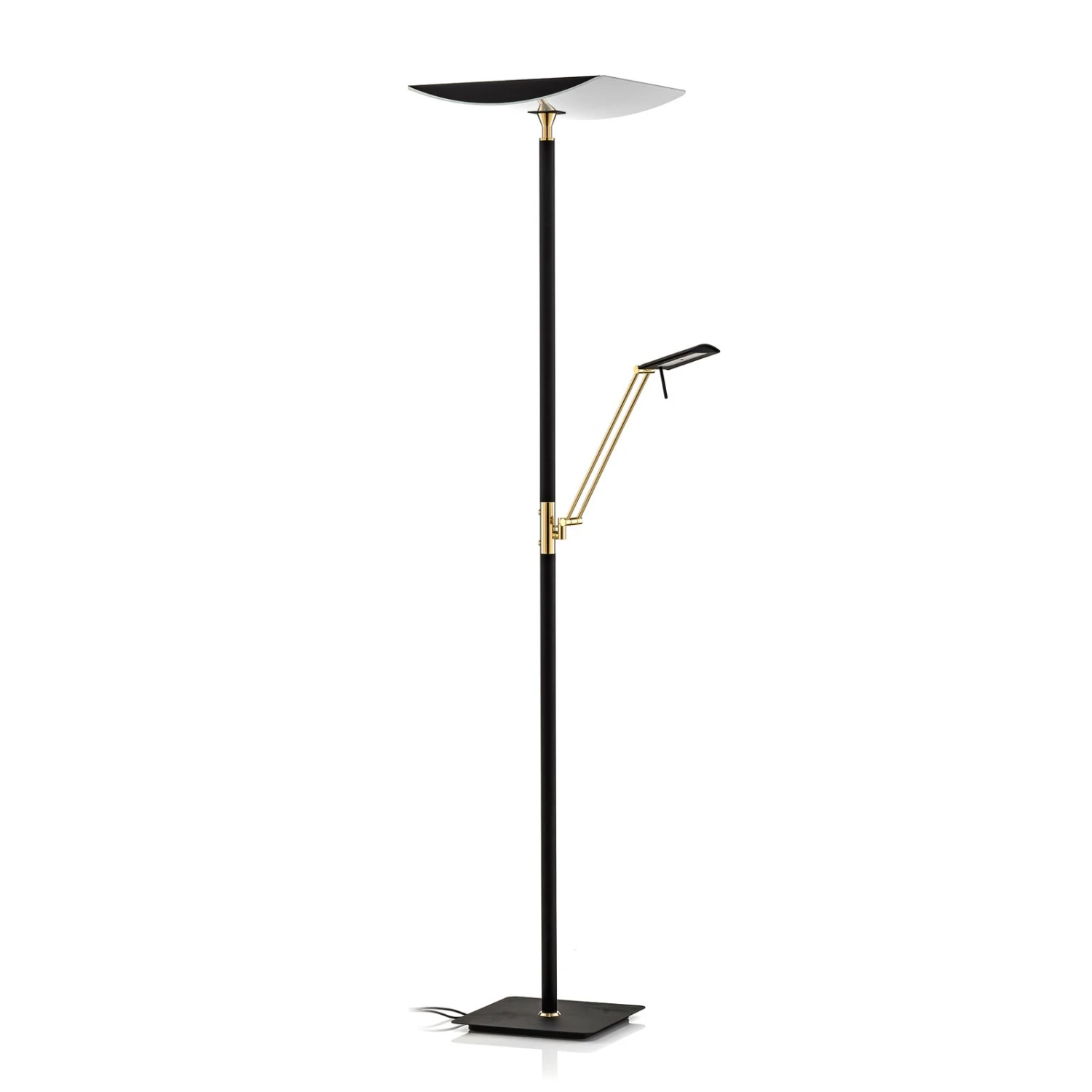 Rothfels Charlin Lampadaire Indirect LED, Laiton 6 Rothfels Charlin Lampadaire Indirect LED, Laiton – Image 4