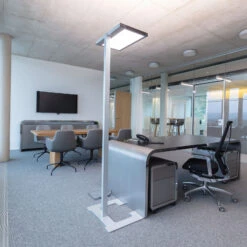Luctra Vitawork Lampadaire Bureau LED 7 000 lm PIR -EGLO || By Rydens || Lucande Soldes 2614035 7