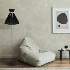 Envolight Lola Lampadaire Noir -EGLO || By Rydens || Lucande Soldes 2616319 2