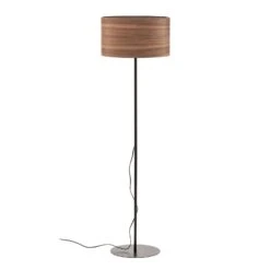 Envolight Veneer Lampadaire Noyer -EGLO || By Rydens || Lucande Soldes 2616392 3
