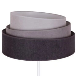 Lampadaire Pastell Trio Gris Foncé/gris/gris Clair -EGLO || By Rydens || Lucande Soldes 2616497 5