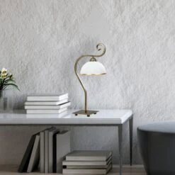 Lampe à Poser Wivara LN1 Design Classique, Dorée -EGLO || By Rydens || Lucande Soldes 3071155 2