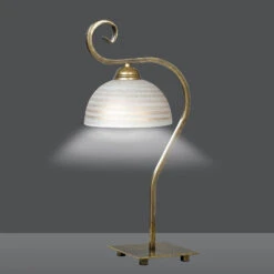 Lampe à Poser Wivara LN1 Design Classique, Dorée -EGLO || By Rydens || Lucande Soldes 3071155 4
