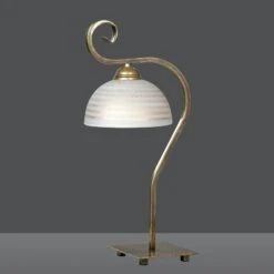 Lampe à Poser Wivara LN1 Design Classique, Dorée -EGLO || By Rydens || Lucande Soldes 3071155 5