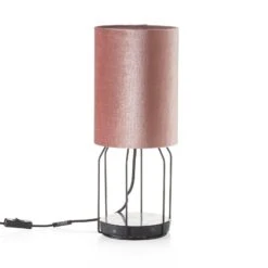 Schöner Wohnen Grace Lampe à Poser Rosée -EGLO || By Rydens || Lucande Soldes 3570025 2