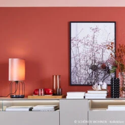 Schöner Wohnen Grace Lampe à Poser Rosée -EGLO || By Rydens || Lucande Soldes 3570025 8