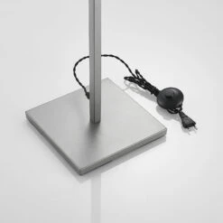 Lindby Asya Lampadaire, Bois, Chromé -EGLO || By Rydens || Lucande Soldes 4018311 8