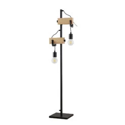 Lindby Asya Lampadaire, Bois, Noir 16 Lindby Asya Lampadaire, Bois, Noir -EGLO || By Rydens || Lucande Soldes 4018317 5