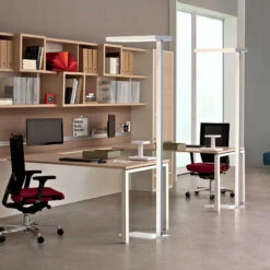 Lampadaire LED Office Up/down 4000K Dimmable Arg -EGLO || By Rydens || Lucande Soldes 4025042 2