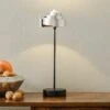 Jolie Lampe à Poser BANDEROLE SILBER, Fer -EGLO || By Rydens || Lucande Soldes 4512077