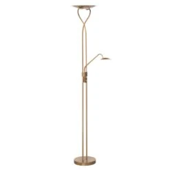 Empoli - Lampadaire Indirect LED Bronze Liseuse