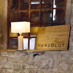 HerzBlut Miss Hilton Chêne Huilé, Nickel 41 cm -EGLO || By Rydens || Lucande Soldes 4543056 3