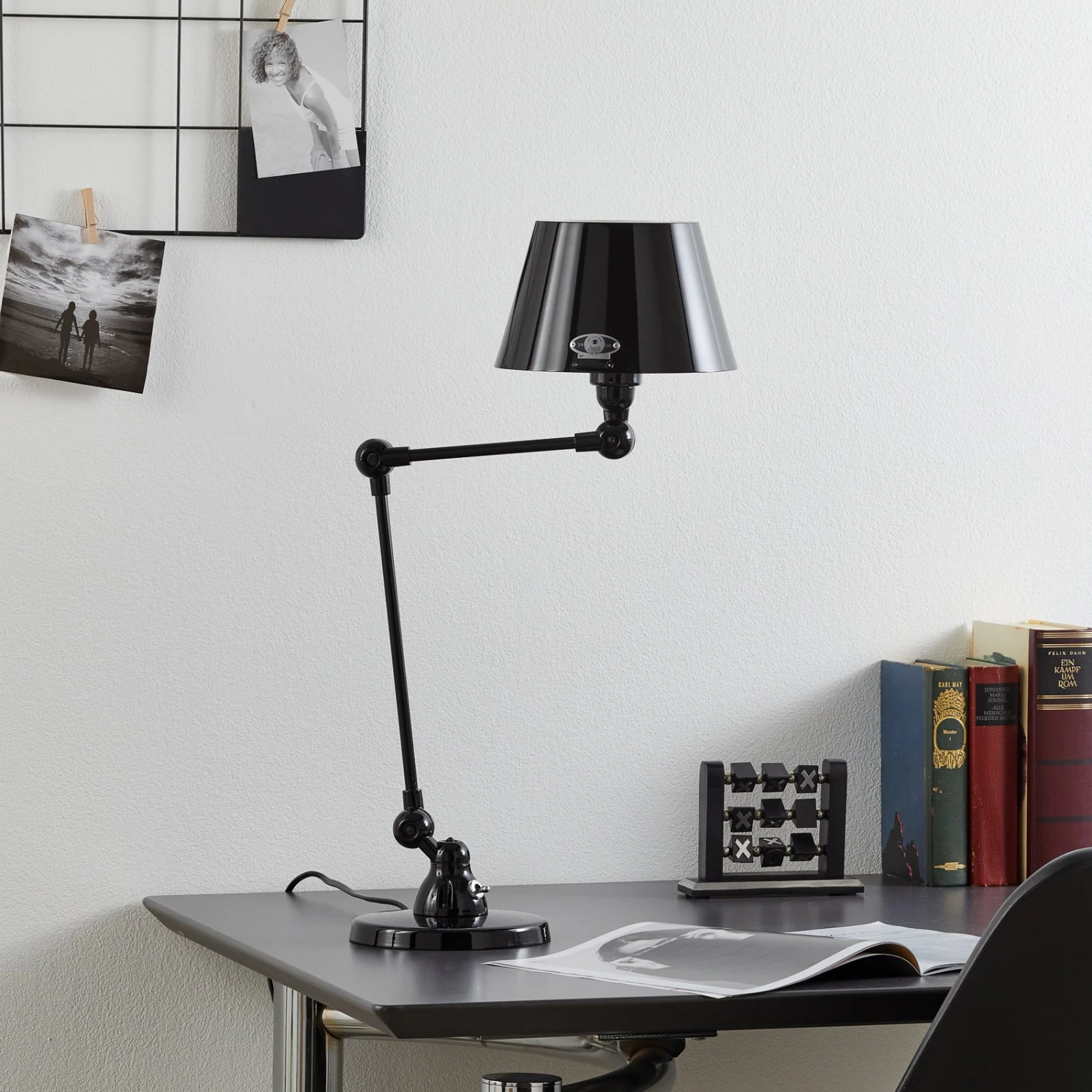 Jieldé Aicler AID373 Lampe à Poser, Noire 4 Jieldé Aicler AID373 Lampe à Poser, Noire – Image 2