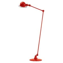 Jieldé Loft D1240 Lampadaire Bras Articulé, Rouge