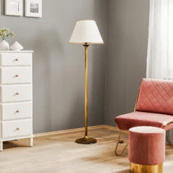 Jupiter Lampadaire Birmingham Patiné -EGLO || By Rydens || Lucande Soldes 5254115 2