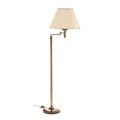 Jupiter Lampadaire Birmingham Patiné Avec Articulation -EGLO || By Rydens || Lucande Soldes 5254116 2