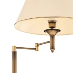 Jupiter Lampadaire Birmingham Patiné Avec Articulation -EGLO || By Rydens || Lucande Soldes 5254116 4