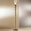 Lampadaire BONITO Avec Spirale Dorée -EGLO || By Rydens || Lucande Soldes 5505047