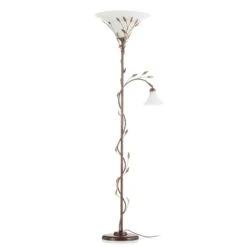Lampadaire Rustique CAMPANA -EGLO || By Rydens || Lucande Soldes 5505118 2