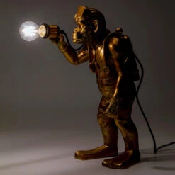 KARE Animal Monkey Lampe à Poser Plongeur -EGLO || By Rydens || Lucande Soldes 5517791 4
