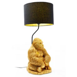 KARE Animal Monkey Gorille Lampe Poser Abat-jour -EGLO || By Rydens || Lucande Soldes 5517801 2