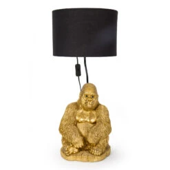 KARE Animal Monkey Gorille Lampe Poser Abat-jour -EGLO || By Rydens || Lucande Soldes 5517801 7