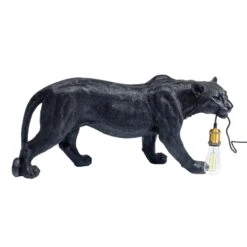 KARE Animal Bagheera Lampe Panthère Noire -EGLO || By Rydens || Lucande Soldes 5517835 4