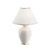 Lampe à Poser Giardino Avorio En Blanc-doré Ø30 cm -EGLO || By Rydens || Lucande Soldes 5560437