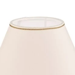 Lampe à Poser Giardino Avorio En Blanc-doré Ø25 cm -EGLO || By Rydens || Lucande Soldes 5562035 5