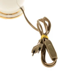 Lampe à Poser Giardino Avorio En Blanc-doré Ø25 cm -EGLO || By Rydens || Lucande Soldes 5562035 8