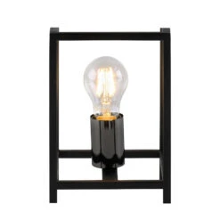 Lampe à Poser Fabio, Rectangulaire, Noire -EGLO || By Rydens || Lucande Soldes 6003225 3