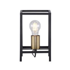 Lampe à Poser Fabio, Rectangulaire, Dorée -EGLO || By Rydens || Lucande Soldes 6003226 7