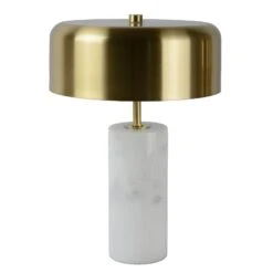 Lampe à Poser Mirasol Marbre Blanc -EGLO || By Rydens || Lucande Soldes 6055611 2