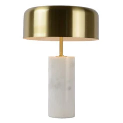 Lampe à Poser Mirasol Marbre Blanc -EGLO || By Rydens || Lucande Soldes 6055611 3