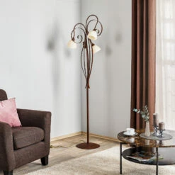 Lampadaire Francesco à 3 Lampes -EGLO || By Rydens || Lucande Soldes 6059165 2