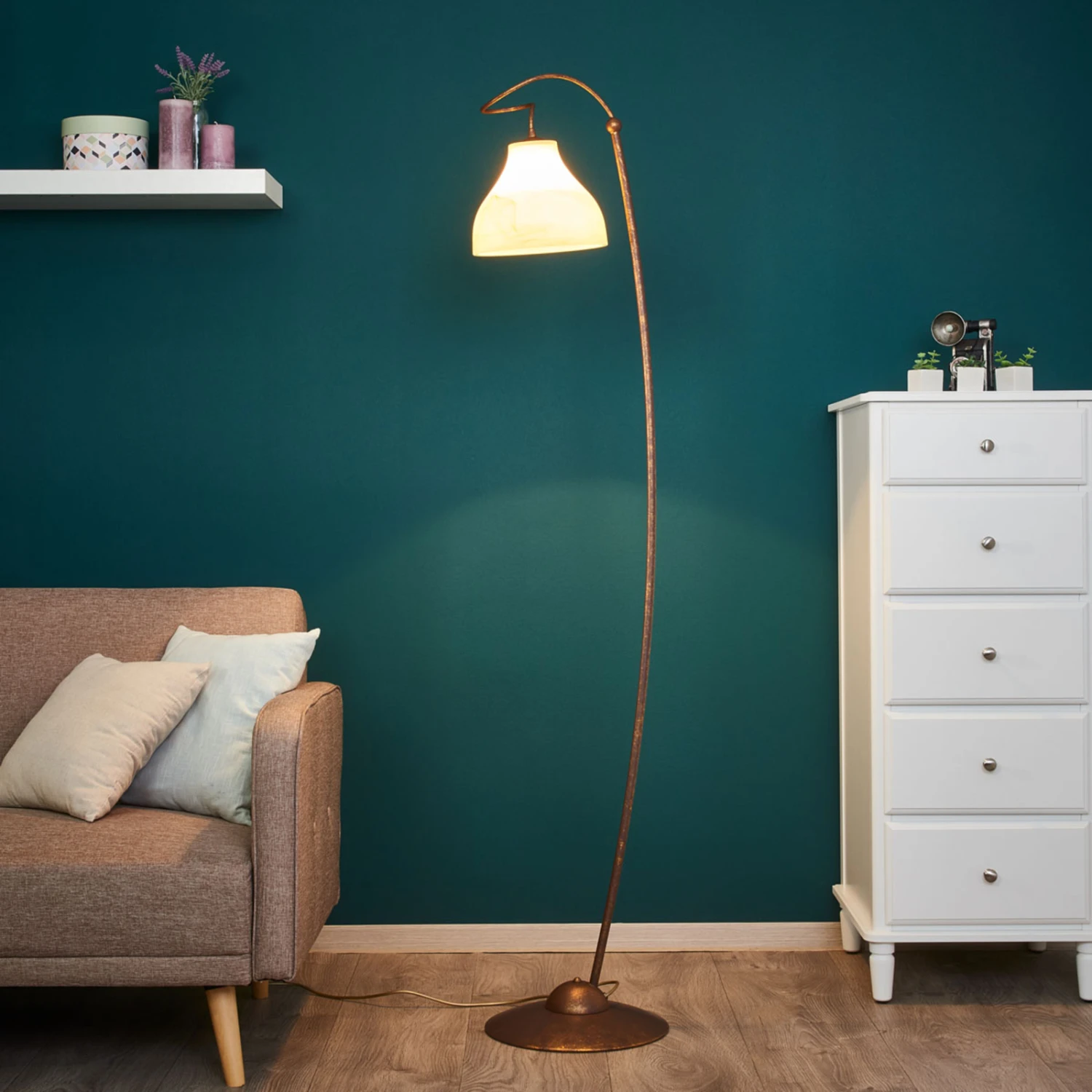 Lampadaire Rustique Mattia 9 Lampadaire Rustique Mattia – Image 7