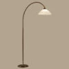 Lampe Arquée Samuele, Profondeur 120 cm Scavo-brun -EGLO || By Rydens || Lucande Soldes 6059310
