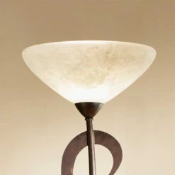 Lampadaire A éclairage Indirect Samuele, Scavo -EGLO || By Rydens || Lucande Soldes 6059325 1