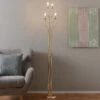 Avec Finition Dorée - Beau Lampadaire Retro -EGLO || By Rydens || Lucande Soldes 6089093