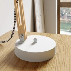 Lampe à Poser Skansen Réglable, Blanche 18 Lampe à Poser Skansen Réglable, Blanche -EGLO || By Rydens || Lucande Soldes 6118040 7