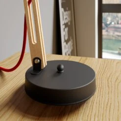 Lampe à Poser Skansen Réglable, Noire -EGLO || By Rydens || Lucande Soldes 6118042 3