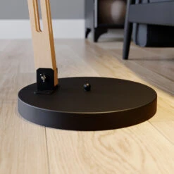 Lampadaire Skansen Réglable, Noir -EGLO || By Rydens || Lucande Soldes 6118045 5