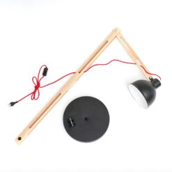 Lampadaire Skansen Réglable, Noir -EGLO || By Rydens || Lucande Soldes 6118045 8