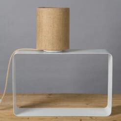 Lampe à Poser N° 15 Haricot Abat-jour Sachet Café -EGLO || By Rydens || Lucande Soldes 6124008 2