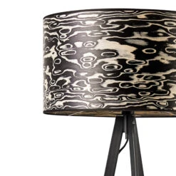 LeuchtNatur Atticus Lampadaire Nero Noir 9 LeuchtNatur Atticus Lampadaire Nero Noir -EGLO || By Rydens || Lucande Soldes 6127032 3