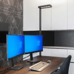 Molto Luce Concept Right F Lampadaire Capteur Noir