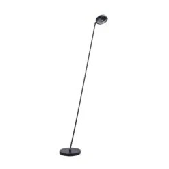 Megatron Ottica Stando Lampadaire LED, Noir