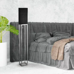 Interrupteur à Tirette - Lampadaire En Tissu Mira -EGLO || By Rydens || Lucande Soldes 7000921 5