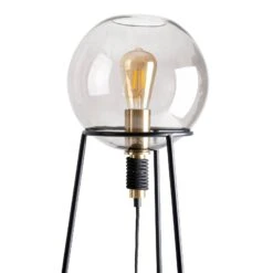 Lampe à Poser Stelo Avec Abat-jour Sphère De Verre -EGLO || By Rydens || Lucande Soldes 7001203 3